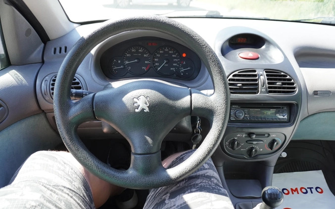 Peugeot 206 cena 4999 przebieg: 81000, rok produkcji 1999 z Katowice małe 277